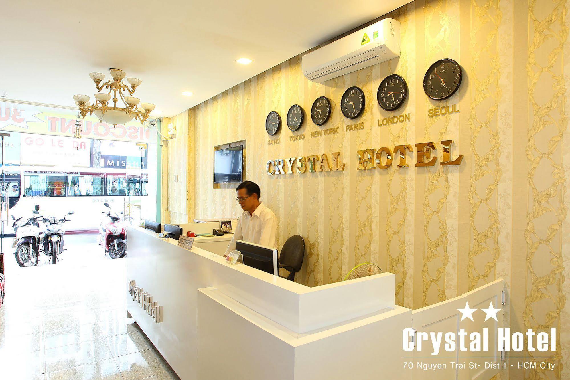 Saigon Crystal Hotel Ho Chi Minh-staden Exteriör bild