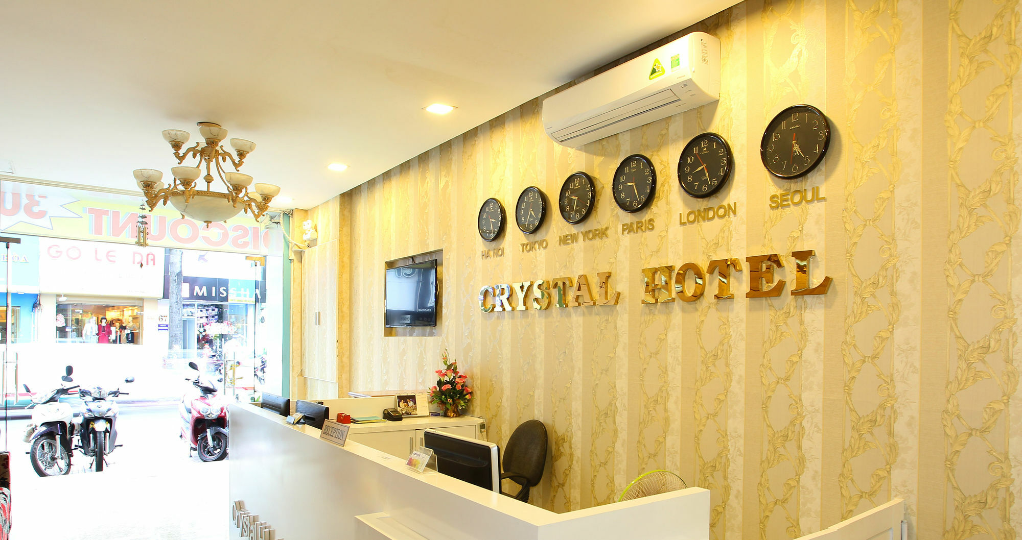 Saigon Crystal Hotel Ho Chi Minh-staden Exteriör bild
